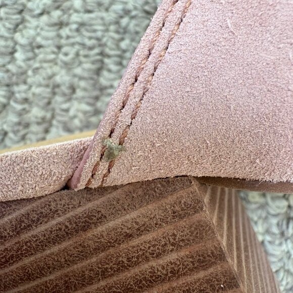 Madewell Harper Mule in Pink Suede, "Old Rose", 7M - Picture 12 of 16
